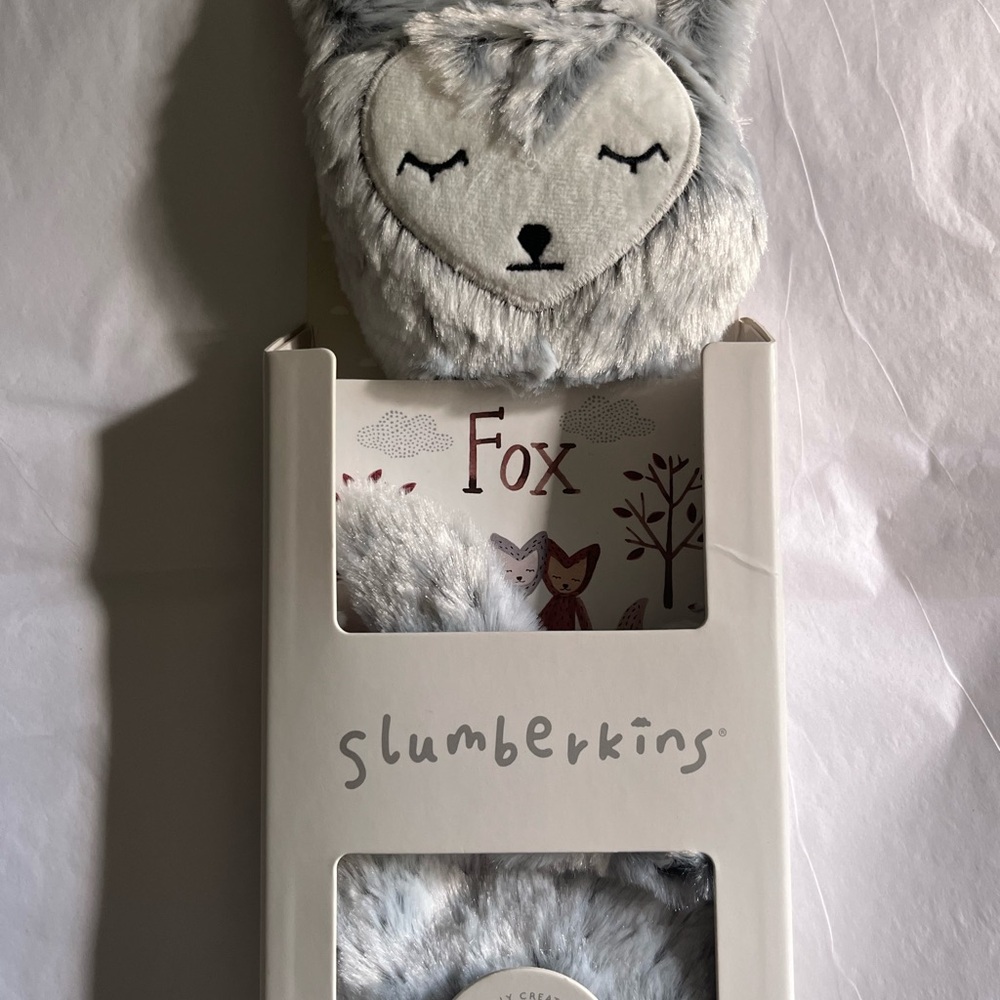 Slumberkins Silver Fox Snuggler
